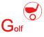 Golf:  ,         