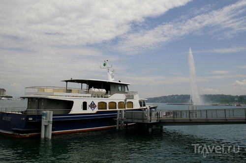 Паром на Женевском озере / Фото из Швейцарии