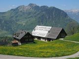 Домики в горах / Швейцария