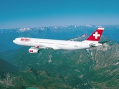   Swiss Airbus A340.